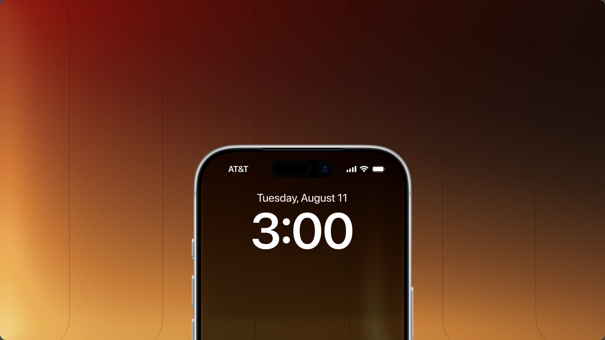 A phone lock screen at 3:00, showing an incoming call from Mahjong — the callback arriving at the time the customer named.