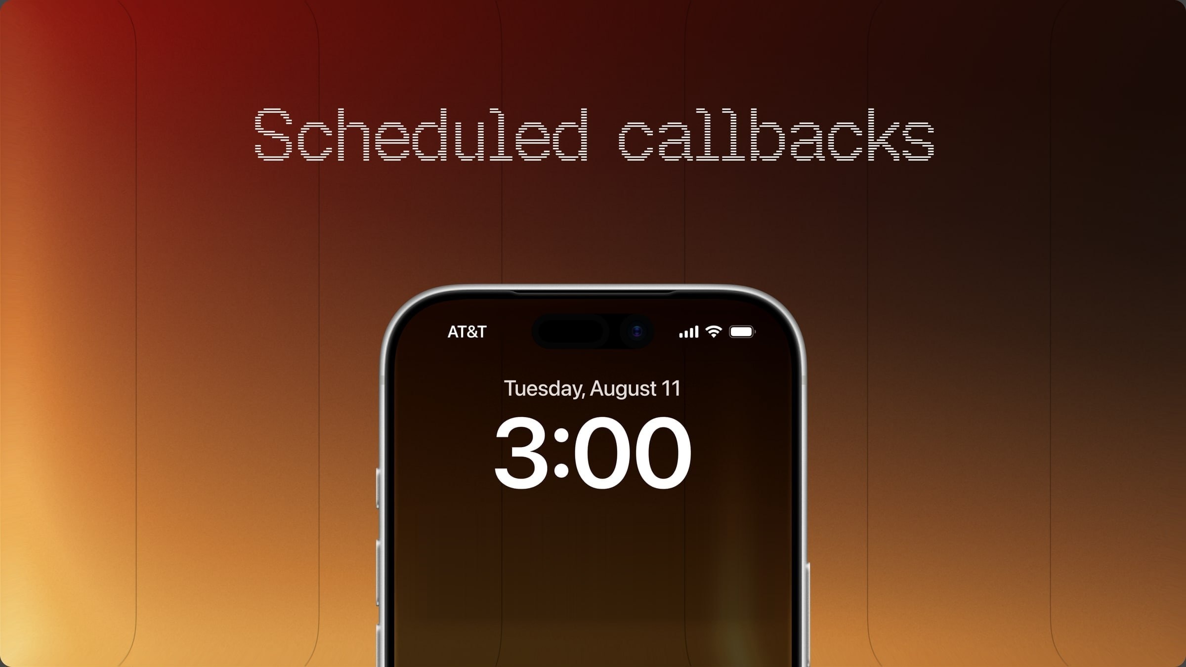 Scheduled callbacks for Giga voice agents