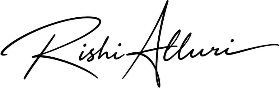 Rishi Alluri’s signature